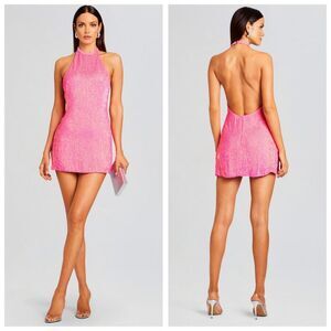 Retrofete Pink Mini Dress